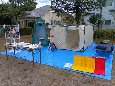 南太平寺防災訓練